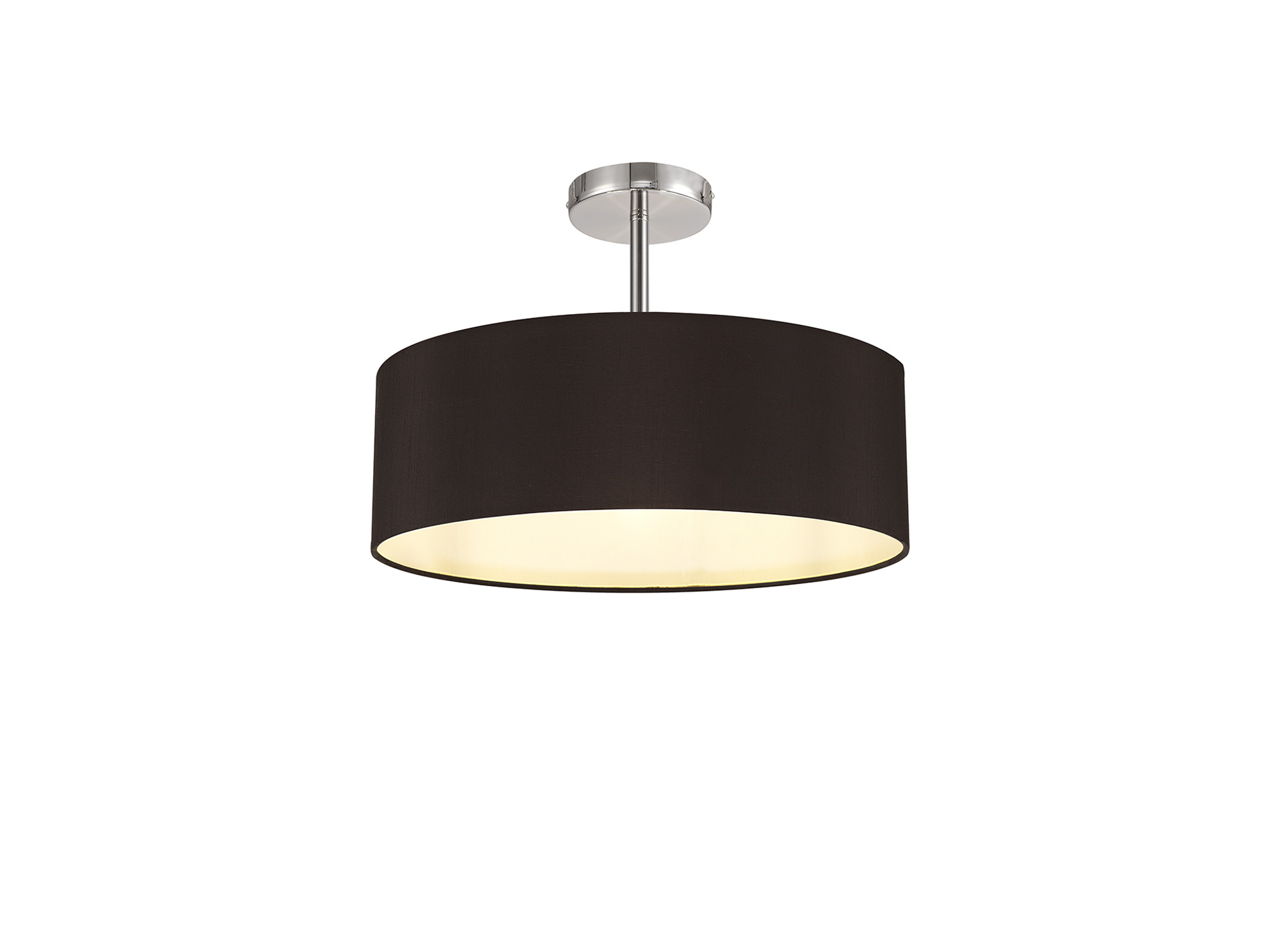 Baymont CH BL Ceiling Lights Deco Semi Flush Fittings